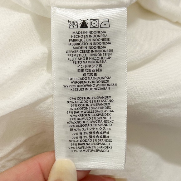 Michael Kors MK White Gold Tone Studded Zip Up Elastic Waistband Jacket Medium - Picture 10 of 12